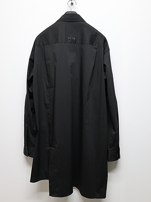 Y-3磻꡼/COTTON SHIRT/BLACK