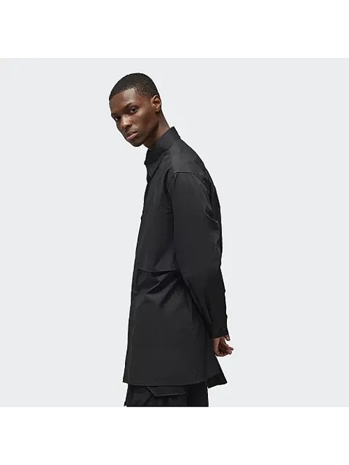 Y-3磻꡼/COTTON SHIRT/BLACK