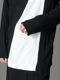 Ground Y饦ɥ磻/C/MOJERSEY COMBINATION TSUJIKIRI LONG SLEEVED T-SHIRT/BLACKWHITE