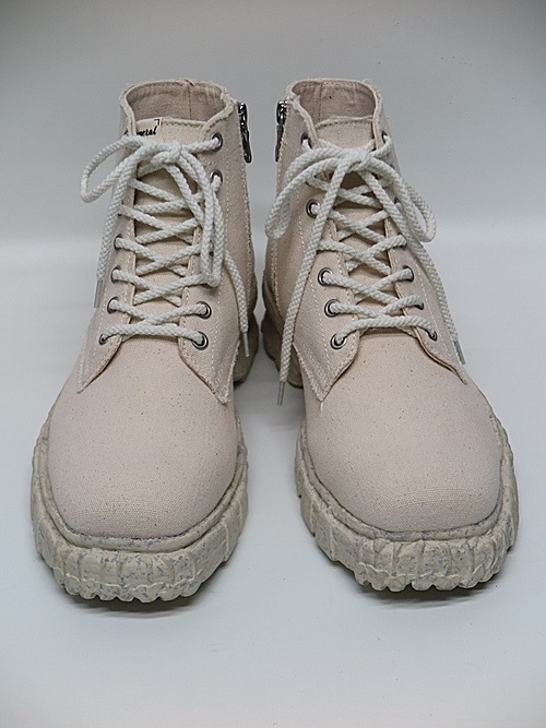 Maison MIHARA YASUHIRO���᥾�� �ߥϥ�䥹�ҥ�/PAST sole Canvas Boots/WHT.