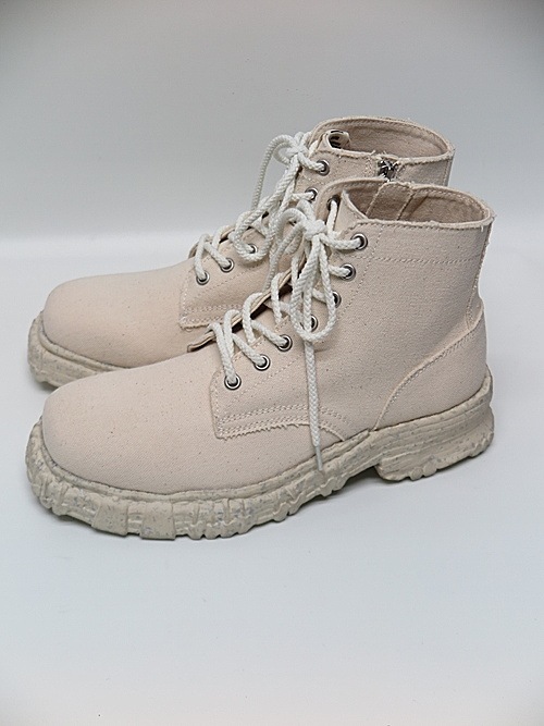 Maison MIHARA YASUHIRO���᥾�� �ߥϥ�䥹�ҥ�/PAST sole Canvas Boots/WHT.