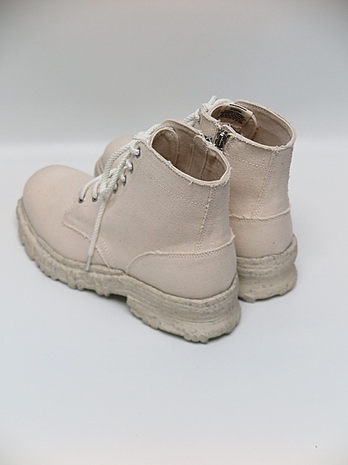 Maison MIHARA YASUHIRO���᥾�� �ߥϥ�䥹�ҥ�/PAST sole Canvas Boots/WHT.