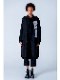 �㴰���nude:masahiko maruyama ���̡���:�ޥ��ҥ��ޥ���/LONG SHIRT COAT WITH MULTI PATCHES (POSTER PRINT)/Black