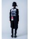 �㴰���nude:masahiko maruyama ���̡���:�ޥ��ҥ��ޥ���/LONG SHIRT COAT WITH MULTI PATCHES (POSTER PRINT)/Black