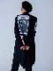 �㴰���nude:masahiko maruyama ���̡���:�ޥ��ҥ��ޥ���/LONG SHIRT COAT WITH MULTI PATCHES (POSTER PRINT)/Black