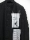 �㴰���nude:masahiko maruyama ���̡���:�ޥ��ҥ��ޥ���/LONG SHIRT COAT WITH MULTI PATCHES (POSTER PRINT)/Black