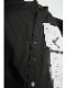 �㴰���nude:masahiko maruyama ���̡���:�ޥ��ҥ��ޥ���/LONG SHIRT COAT WITH MULTI PATCHES (POSTER PRINT)/Black