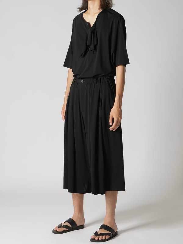 Yohji Yamamoto���襦����ޥ��/����ӥ˥������ե��󡡥��å��ѥ��/BLACK