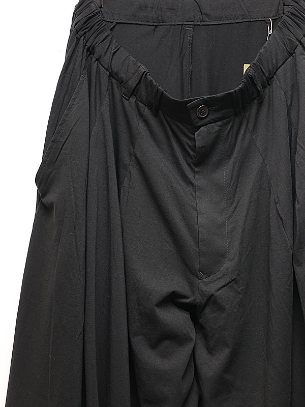 Yohji Yamamoto���襦����ޥ��/����ӥ˥������ե��󡡥��å��ѥ��/BLACK
