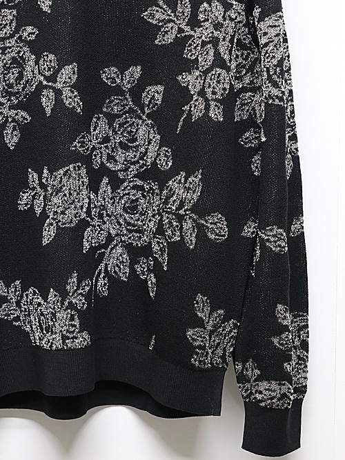 LAD MUSICIAN����å� �ߥ塼�������/H/G SHEER JQ PULLOVER/BLACK