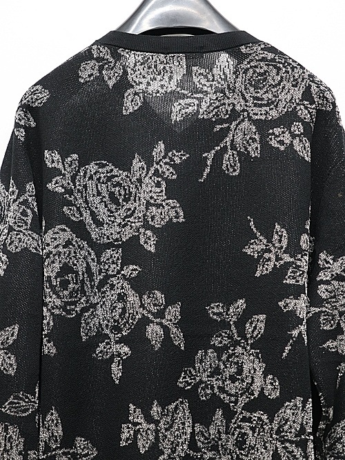 LAD MUSICIAN����å� �ߥ塼�������/H/G SHEER JQ PULLOVER/BLACK