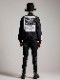 �㴰���nude:masahiko maruyama ���̡���:�ޥ��ҥ��ޥ���/SLIM SWEAT PANTS w/PRINTED PATCHES/Black