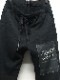 �㴰���nude:masahiko maruyama ���̡���:�ޥ��ҥ��ޥ���/SLIM SWEAT PANTS w/PRINTED PATCHES/Black