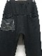 �㴰���nude:masahiko maruyama ���̡���:�ޥ��ҥ��ޥ���/SLIM SWEAT PANTS w/PRINTED PATCHES/Black