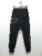 �㴰���nude:masahiko maruyama ���̡���:�ޥ��ҥ��ޥ���/SLIM SWEAT PANTS w/PRINTED PATCHES/Black