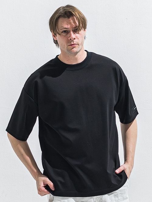 (ͽ���ʡ�6��7������ͽ��/40TH RESOUND CLOTHING���ꥵ����ɥ���������/REV MESH OVER TEE/BLACK