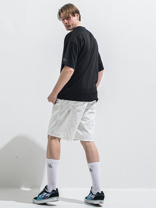 (ͽ���ʡ�6��7������ͽ��/40TH RESOUND CLOTHING���ꥵ����ɥ���������/REV MESH OVER TEE/BLACK