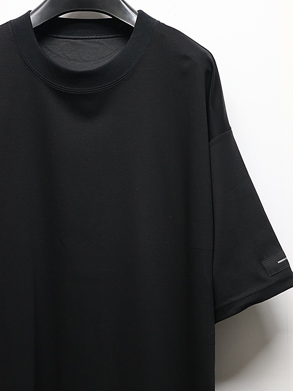 �㴰���RESOUND CLOTHING���ꥵ����ɥ���������/REV MESH OVER TEE/BLACK