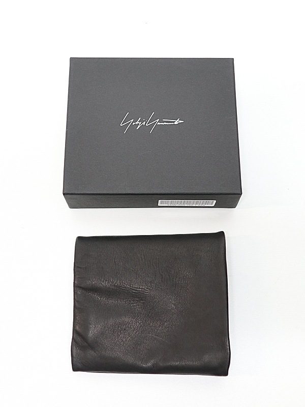 �㴰���Yohji Yamamoto���襦����ޥ��/���եȥۡ����쥶�� �ǥ奢��ե�����ɥ�����å�/BLACK