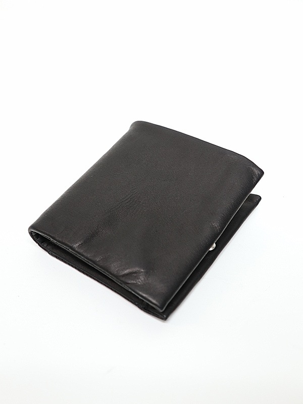 �㴰���Yohji Yamamoto���襦����ޥ��/���եȥۡ����쥶�� �ǥ奢��ե�����ɥ�����å�/BLACK