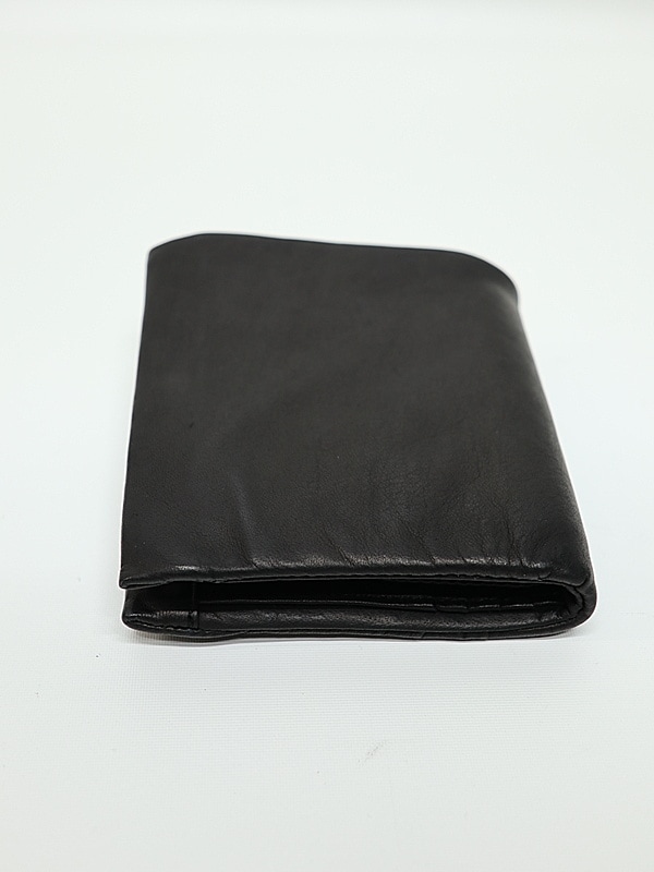�㴰���Yohji Yamamoto���襦����ޥ��/���եȥۡ����쥶�� �ǥ奢��ե�����ɥ�����å�/BLACK
