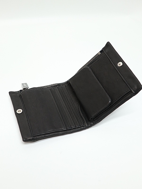 �㴰���Yohji Yamamoto���襦����ޥ��/���եȥۡ����쥶�� �ǥ奢��ե�����ɥ�����å�/BLACK
