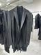 (ͽ���ʡ�10������11������ͽ��/kiryuyrik������奦����奦/Emboss Silley Jersey Layerd Jacket/Black