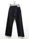 LAD MUSICIAN����å� �ߥ塼�������/COTTON VELVETEEN STARAIGHT PANTS/BLACK��BLACK
