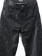 LAD MUSICIAN����å� �ߥ塼�������/COTTON VELVETEEN STARAIGHT PANTS/BLACK��BLACK