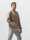 (ͽ���ʡ�11��12������ͽ��/42TH RESOUND CLOTHING���ꥵ����ɥ���������/OVER HENRY velours fleece thermal/BROWN