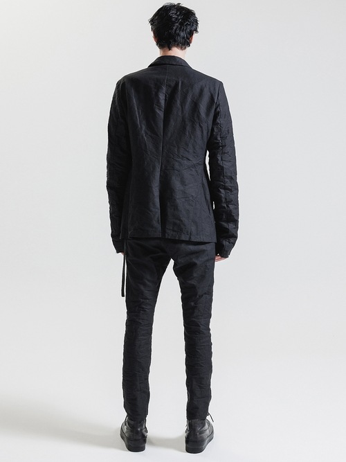 �㴰���nude:masahiko maruyama ���̡���:�ޥ��ҥ��ޥ���/Paper Yarn/Linen Weather Cloth JACKET/Black