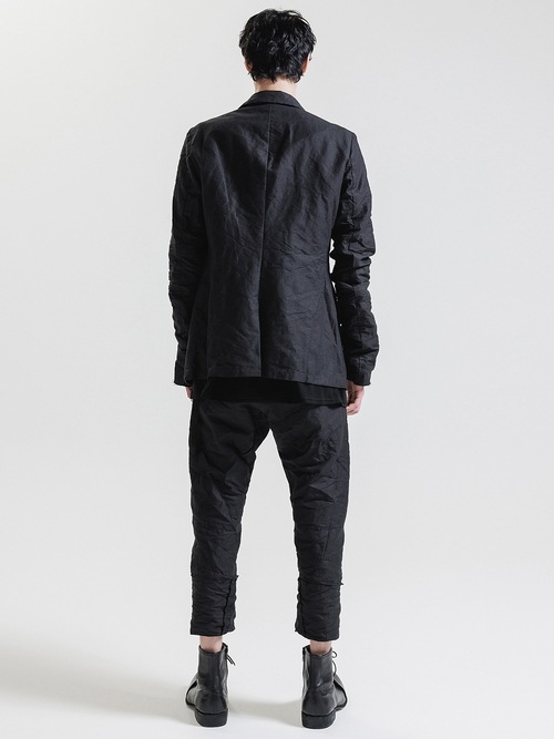 �㴰���nude:masahiko maruyama ���̡���:�ޥ��ҥ��ޥ���/Paper Yarn/Linen Weather Cloth JACKET/Black