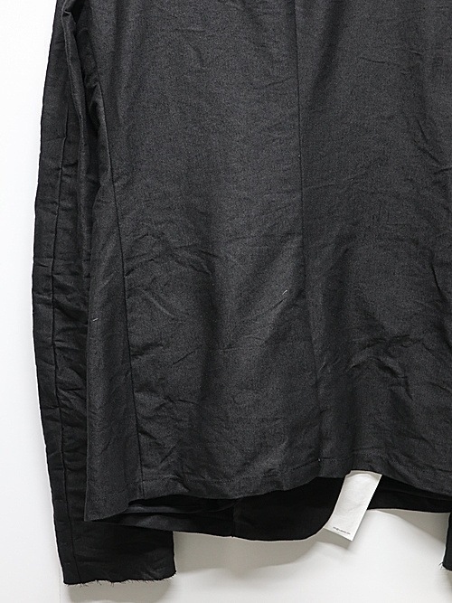 �㴰���nude:masahiko maruyama ���̡���:�ޥ��ҥ��ޥ���/Paper Yarn/Linen Weather Cloth JACKET/Black