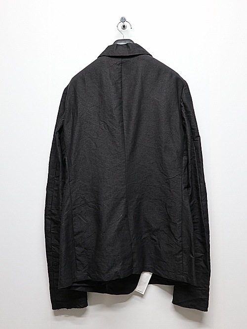 �㴰���nude:masahiko maruyama ���̡���:�ޥ��ҥ��ޥ���/Paper Yarn/Linen Weather Cloth JACKET/Black