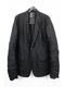 �㴰���nude:masahiko maruyama ���̡���:�ޥ��ҥ��ޥ���/Paper Yarn/Linen Weather Cloth JACKET/Black