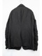 �㴰���nude:masahiko maruyama ���̡���:�ޥ��ҥ��ޥ���/Paper Yarn/Linen Weather Cloth JACKET/Black