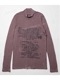 (ͽ)78ͽ/JULIUSꥦ/CUPRO/COTTON JERSEY CUT & SEWN6/ASH PURPLE