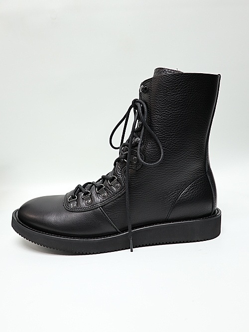 Yohji Yamamoto���襦����ޥ��/���եȥ����󥯥쥶�����ߥ꥿�꡼�֡���/BLACK