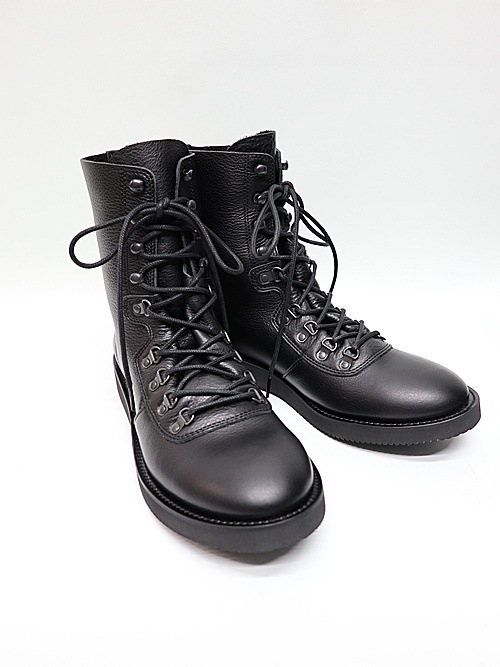 Yohji Yamamoto���襦����ޥ��/���եȥ����󥯥쥶�����ߥ꥿�꡼�֡���/BLACK