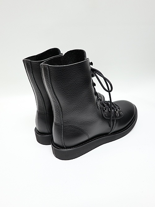 Yohji Yamamoto���襦����ޥ��/���եȥ����󥯥쥶�����ߥ꥿�꡼�֡���/BLACK