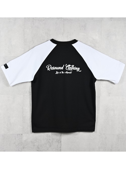 (ͽ���ʡ�4��5������ͽ��/39TH RESOUND CLOTHING���ꥵ����ɥ���������/BACK RC raglan OVER TEE/BKWH