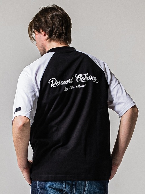 (ͽ���ʡ�4��5������ͽ��/39TH RESOUND CLOTHING���ꥵ����ɥ���������/BACK RC raglan OVER TEE/BKWH