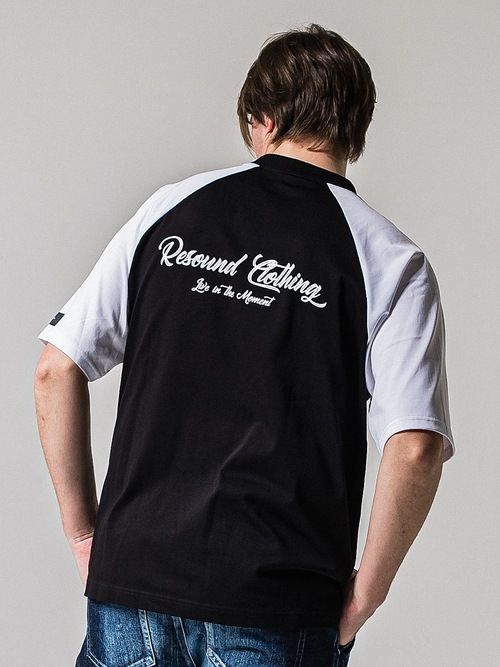 (ͽ���ʡ�4��5������ͽ��/39TH RESOUND CLOTHING���ꥵ����ɥ���������/BACK RC raglan OVER TEE/BKWH