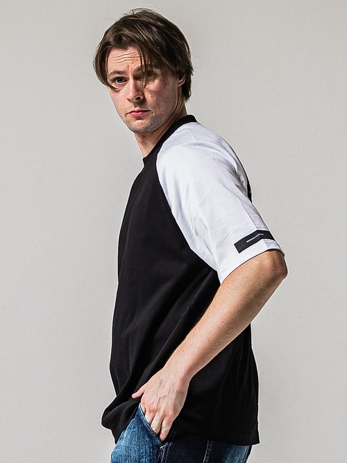 (ͽ���ʡ�4��5������ͽ��/39TH RESOUND CLOTHING���ꥵ����ɥ���������/BACK RC raglan OVER TEE/BKWH