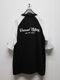 RESOUND CLOTHING���ꥵ����ɥ���������/BACK RC raglan OVER TEE/BKWH