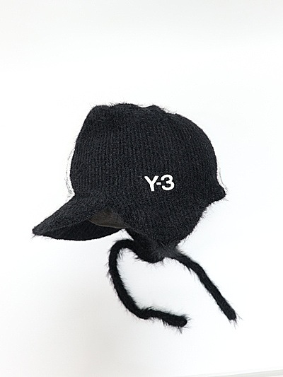 �㴰���Y-3���磻���꡼/Y-3 3S BONNET/BLACK/CREWHT