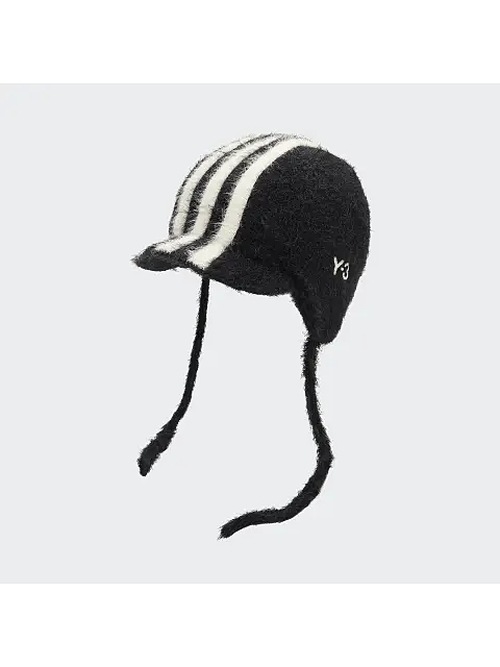 �㴰���Y-3���磻���꡼/Y-3 3S BONNET/BLACK/CREWHT