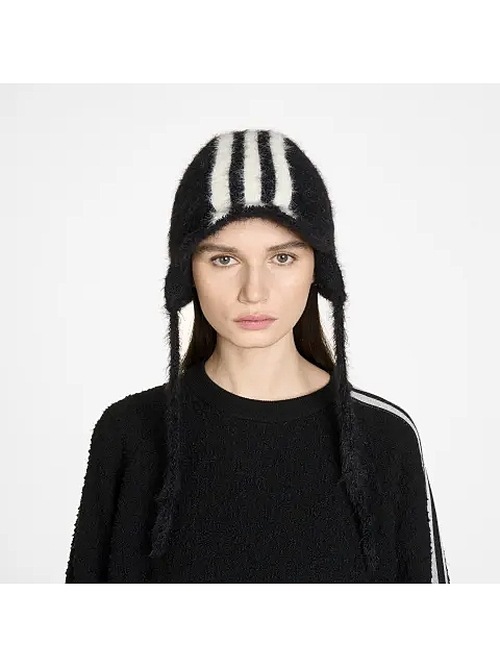 �㴰���Y-3���磻���꡼/Y-3 3S BONNET/BLACK/CREWHT