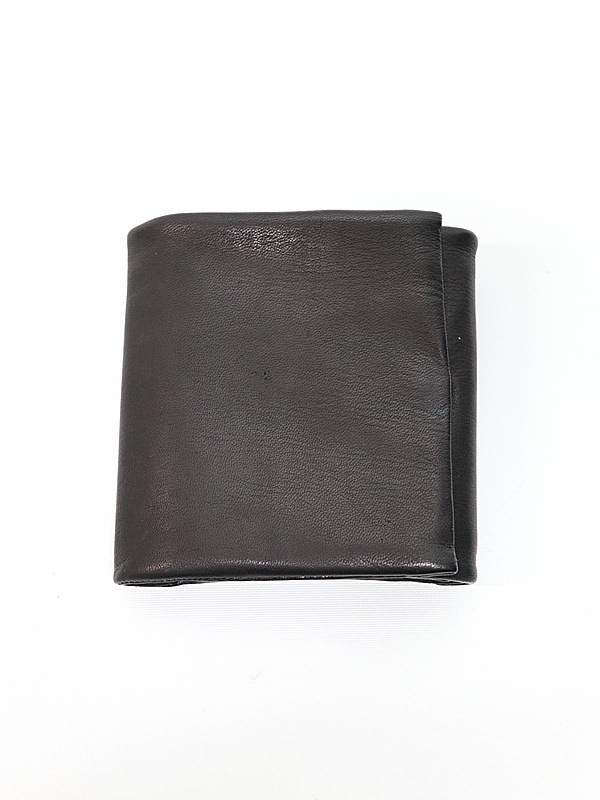 �㴰���Yohji Yamamoto���襦����ޥ��/ ���եȥۡ����쥶�� �ȥ�ץ�ե�����ɥ�����å�/BLACK