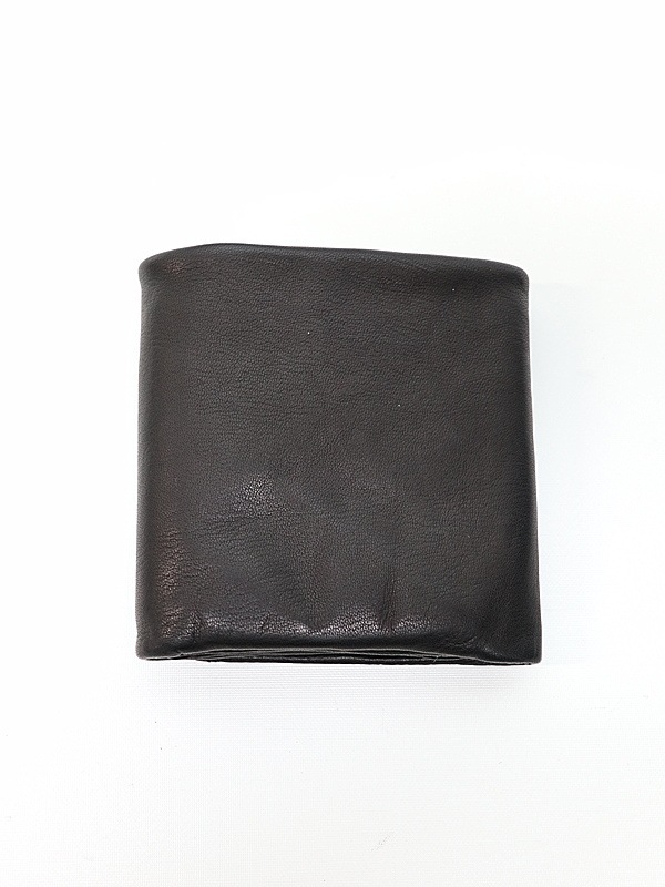 �㴰���Yohji Yamamoto���襦����ޥ��/ ���եȥۡ����쥶�� �ȥ�ץ�ե�����ɥ�����å�/BLACK